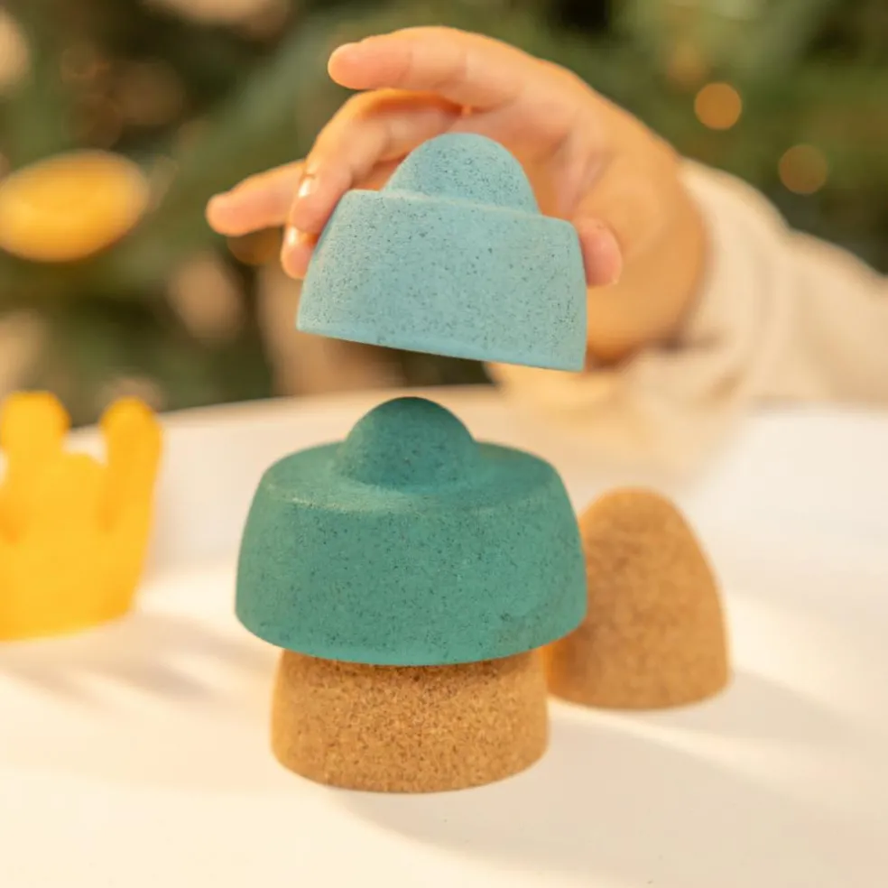 Jouet à empiler Roi en liège