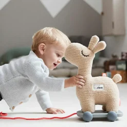 Jouet à tirer 2 en 1 Lalee Sable