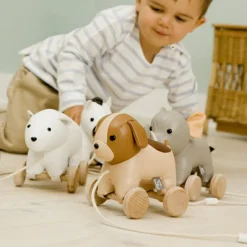 Jouet à tirer Adrien le Chien