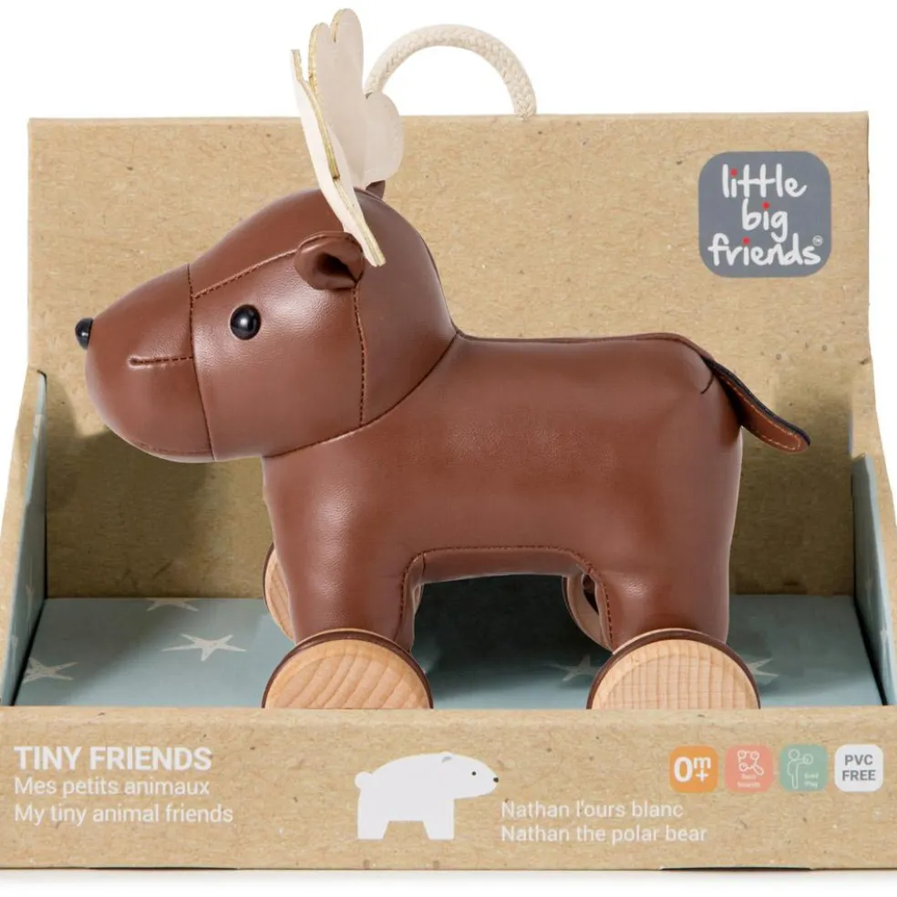 Jouet à tirer Bruce l'Elan