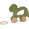 Jouet à tirer en bois Mr. Dino
