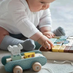 Jouet à tirer en bois Poppy