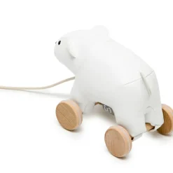 Jouet à tirer Nathan l'Ours blanc