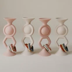 Jouet à ventouse HexaPop Blush