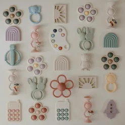 Jouet à ventouse HexaPop Blush