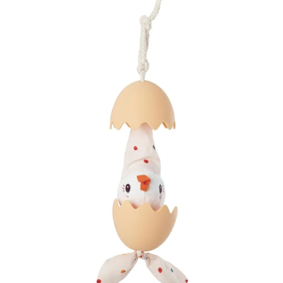 Jouet d'activités à suspendre Paulette oeuf dansant