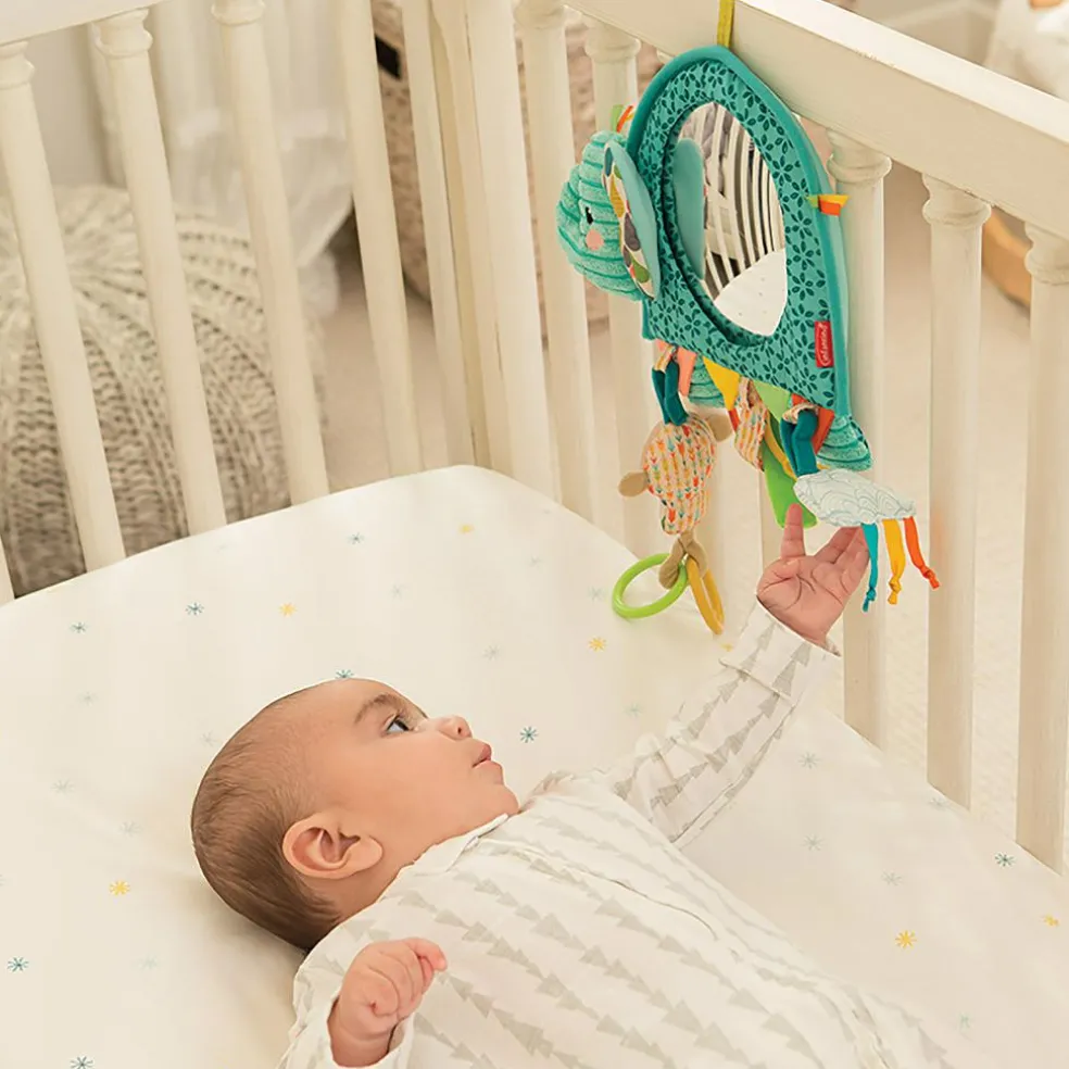 Jouet d'activités à suspendre éléphant miroir