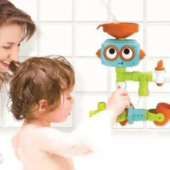 Jouet de bain à ventouse robot Sensory