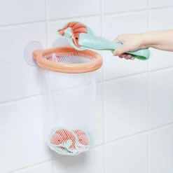 Jouet de bain attrape crevettes à ventouse