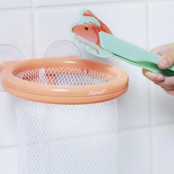 Jouet de bain attrape crevettes à ventouse