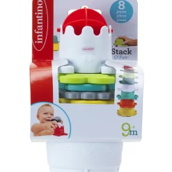 Jouet de bain gobelets gigogne (8 pièces)