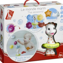 Jouet de bain Le monde marin Fresh Touch (7 pièces)