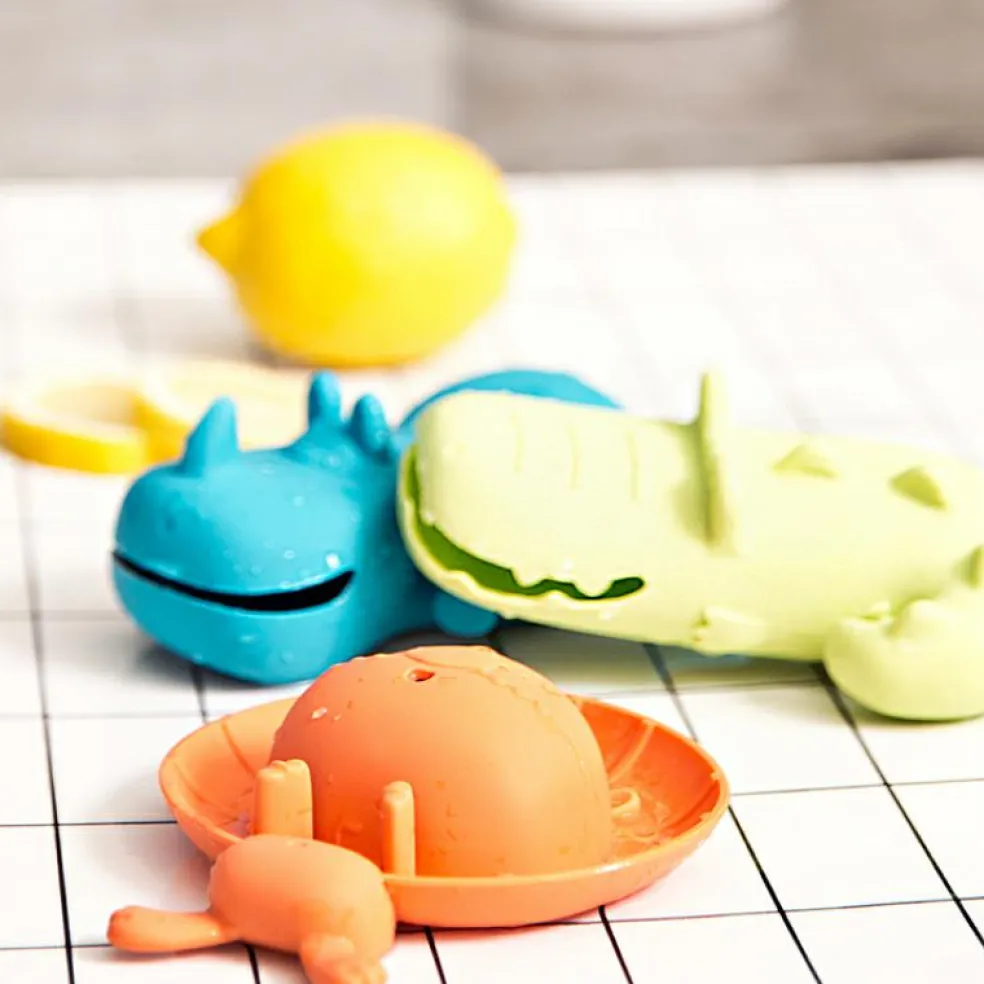 Jouet de bain Marius le rhinocéros flotteur