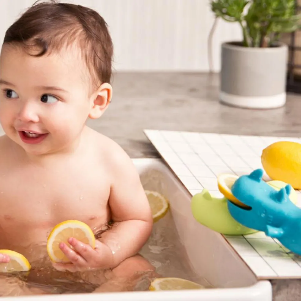 Jouet de bain Marius le rhinocéros flotteur