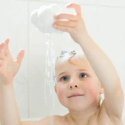 Jouet de bain Nuage de pluie blanc