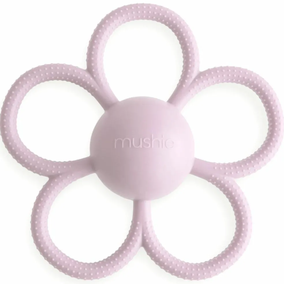 Jouet de dentition en silicone Daisy Lilac