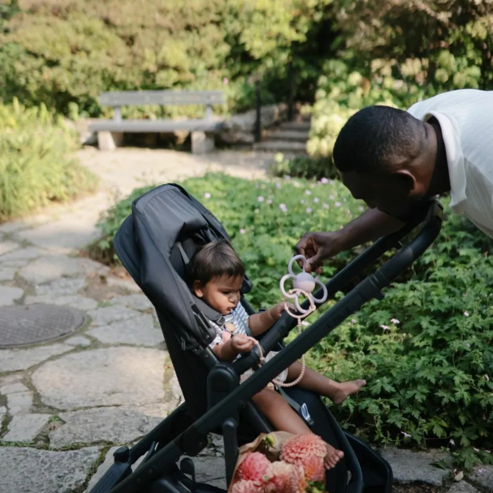 Jouet de dentition en silicone Daisy Lilac