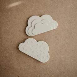 Jouet de dentition nuage gris