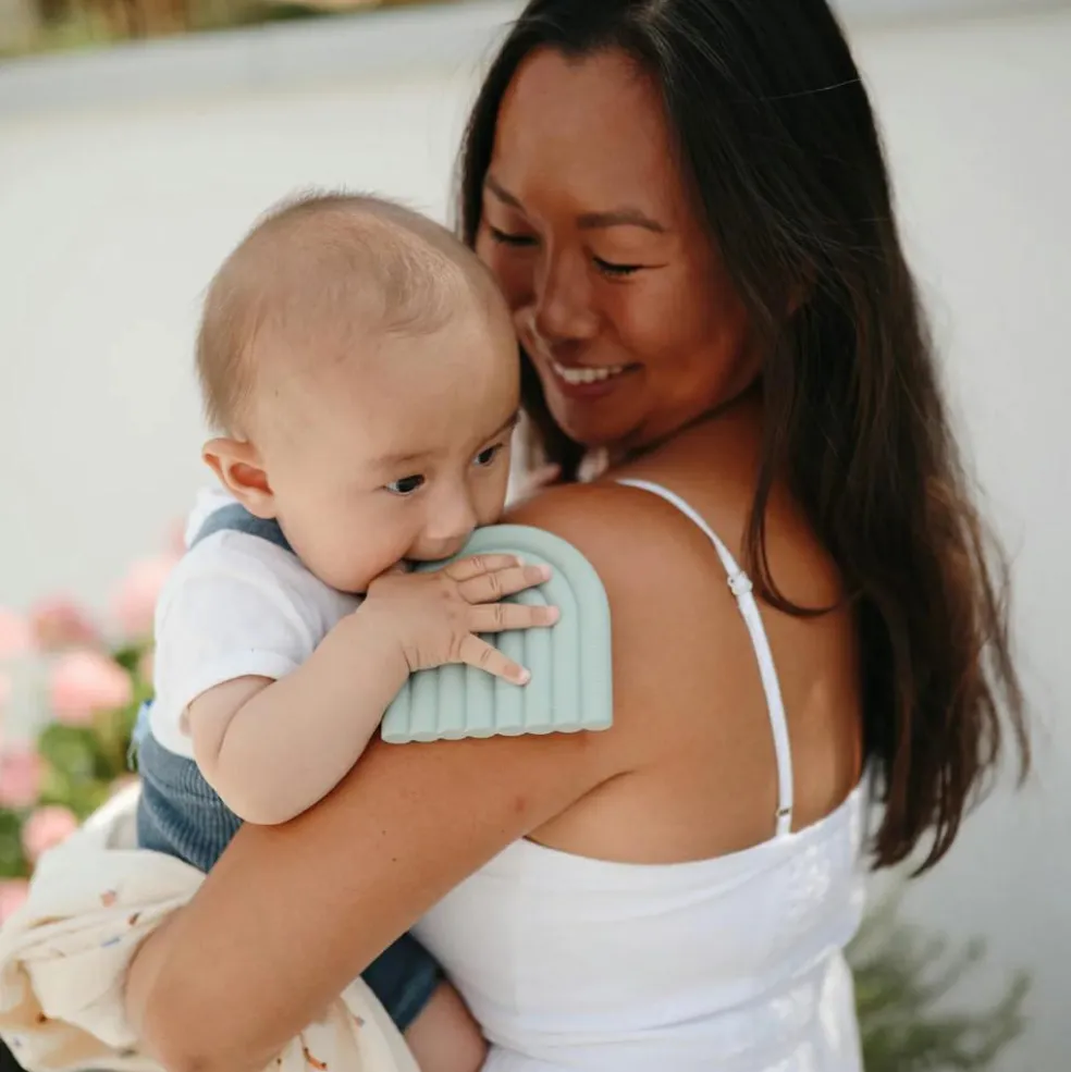 Jouet de dentition Rainbow Cambrige Blue