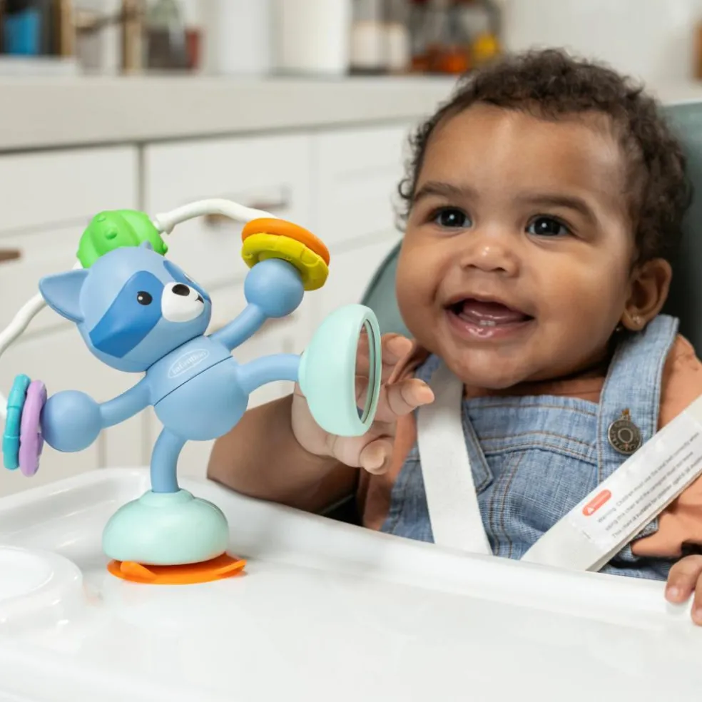 Jouet de table ventouse Raton Laveur