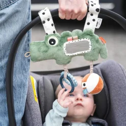 Jouet d'éveil à suspendre Croco Vert