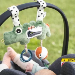 Jouet d'éveil à suspendre Croco Vert