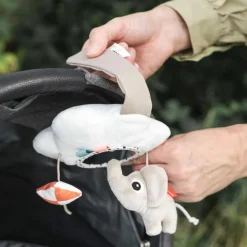 Jouet d'éveil à suspendre pour poussette Playground Multicolore