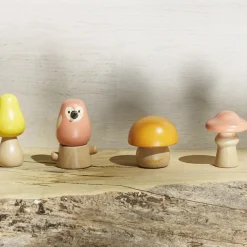 Jouet en bois Oiseaux et Champignons WWF