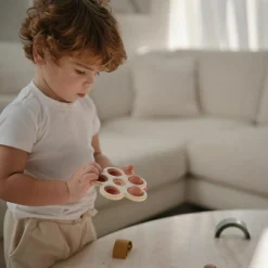 Jouet en silicone Fleur Rose-Blush-Shifting sand