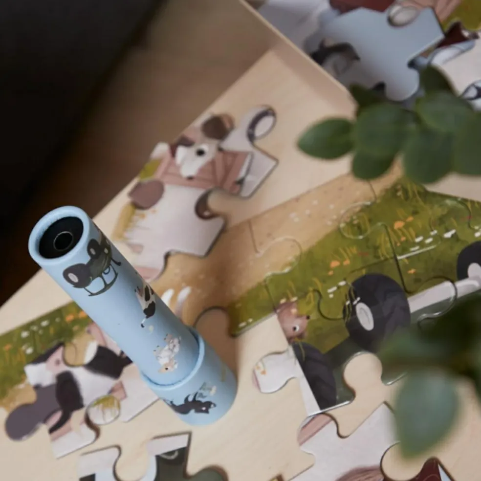 Jouet kaléidoscope A la ferme