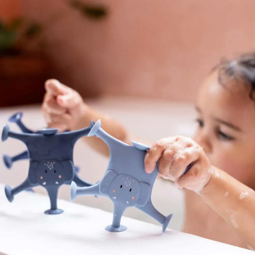 Jouets de bain à ventouse Mrs. Elephant (3 pièces)