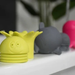 Jouets de bain en silicone Büddies (6 pièces)