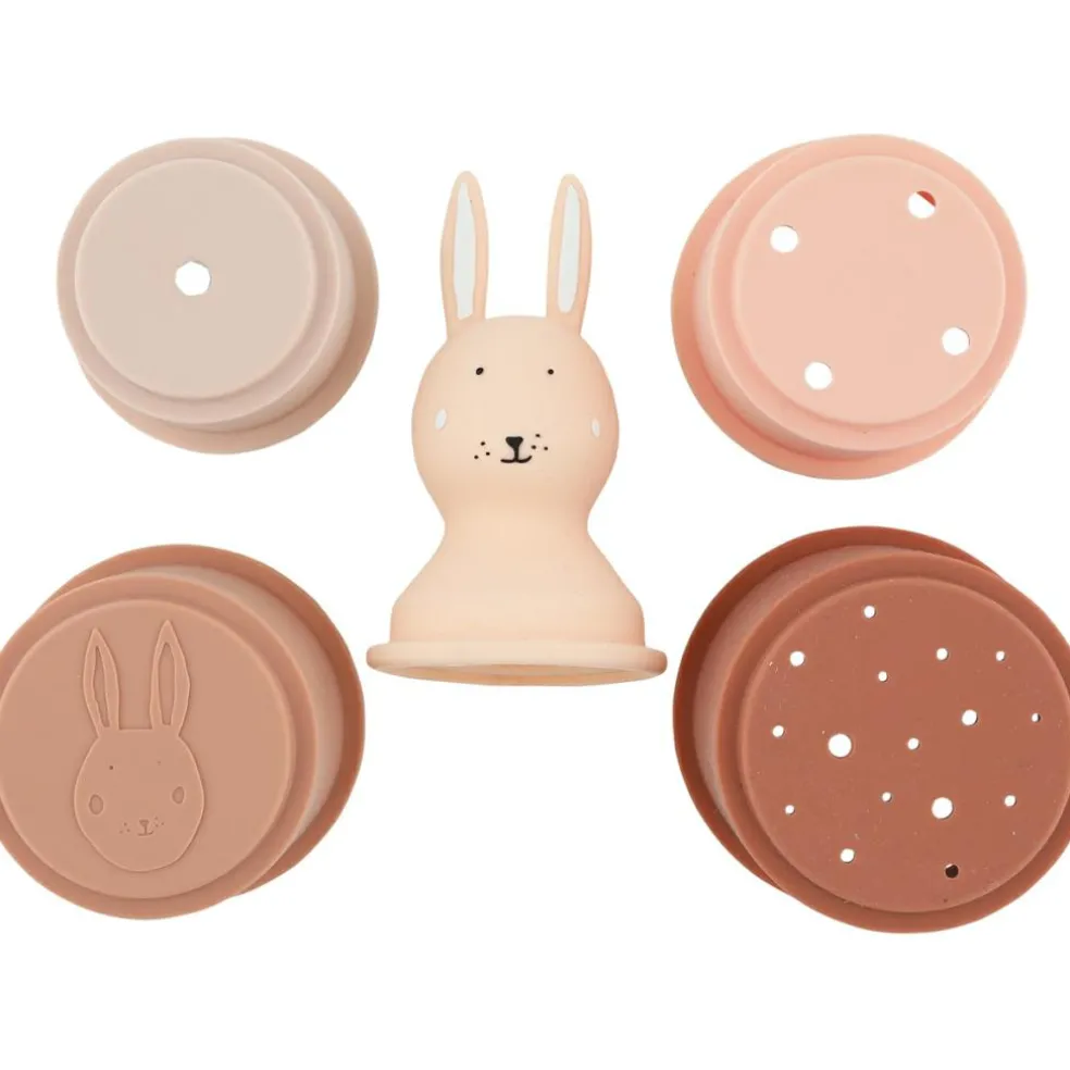 Jouets de bain gobelets empilables Mrs. Rabbit (5 pièces)
