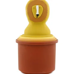 Jouets de bain gobelets empilables Mrs. Lion (5 pièces)