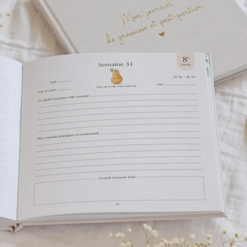 Journal de grossesse et post-partum