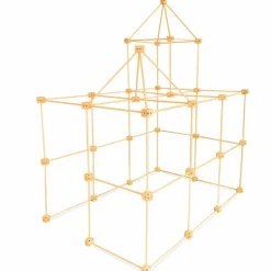 Kit de construction cabane d'intérieur 1001 Cabanes - Pack Castor 111 pièces