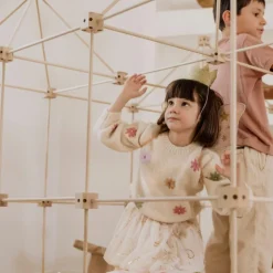 Kit de construction cabane d'intérieur 1001 Cabanes - Pack Grizzly 155 pièces