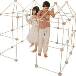 Kit de construction cabane d'intérieur 1001 Cabanes - Pack Grizzly 155 pièces