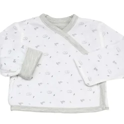 Kit de naissance Gris chiné 3 pièces (1 mois)