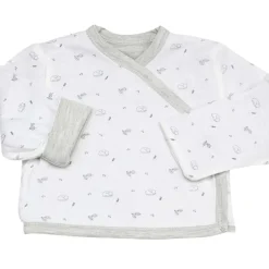 Kit de naissance Gris chiné 3 pièces (3 mois)