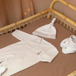 Kit de naissance Sophie écru 3 pièces (1 mois)