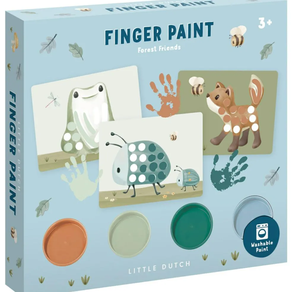 Kit de peinture au doigt Forest Friends