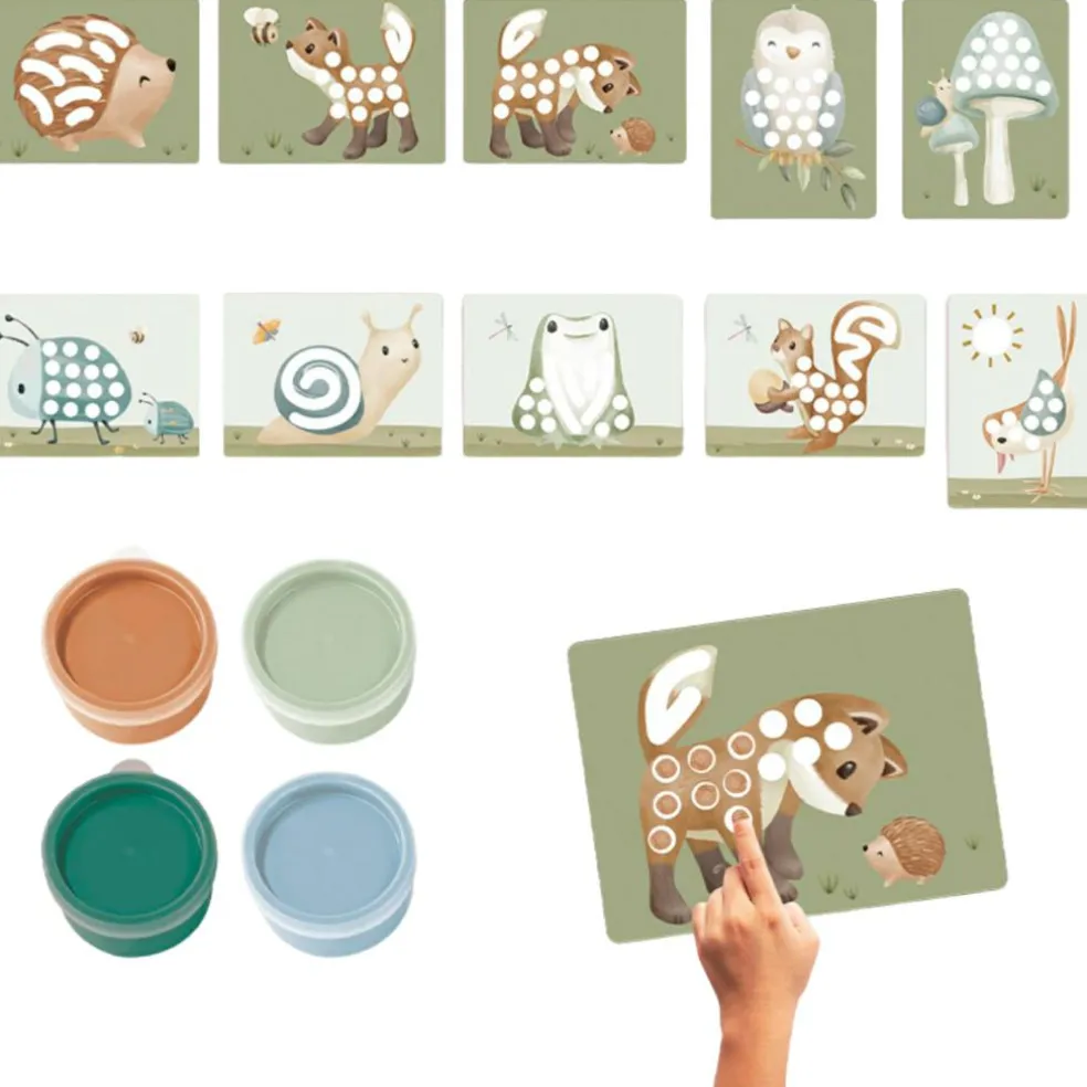 Kit de peinture au doigt Forest Friends