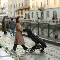 Kit d'hiver chancelière et moufles pour poussette Caviar