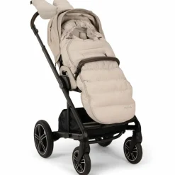 Kit d'hiver chancelière et moufles pour poussette Biscotti