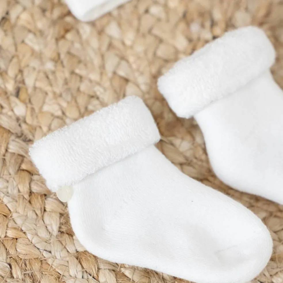 kit naissance bonnet chaussettes mouffles en coton bio