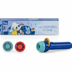 Lampe à histoires Puce et Pilou