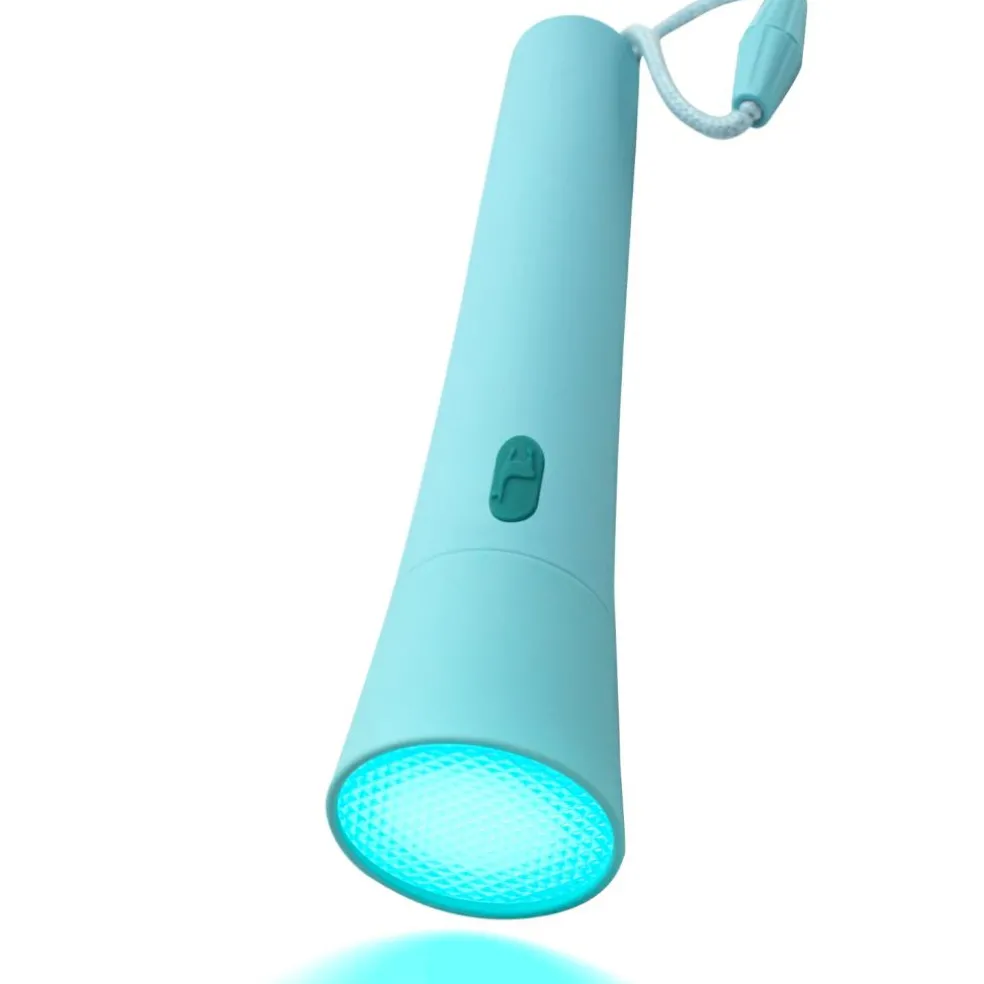 Lampe torche pour enfant bleu