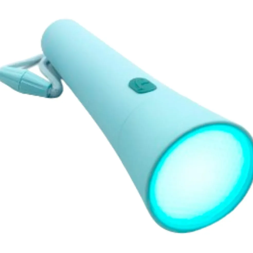 Lampe torche pour enfant bleu