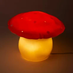 Lampe veilleuse champignon Rouge